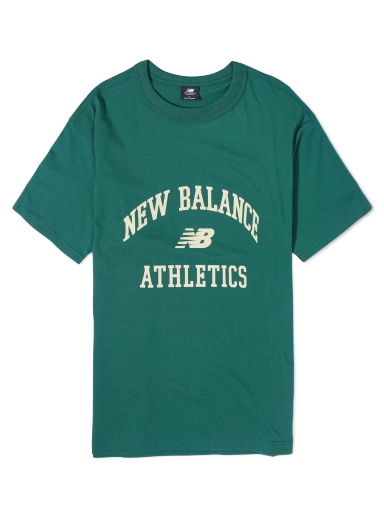 Тениска New Balance Athletics Varsity Graphic T-Shirt "Nightwatch Green" Зелено | MT33551-NWG