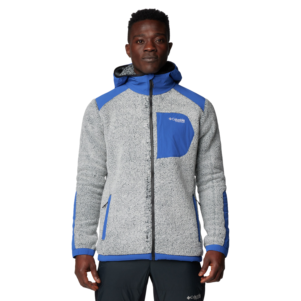 Суитчър Columbia Arctic Crest Titanium Hooded Full-Zip Fleece Jacket Многоцветен | 2096475433, 0