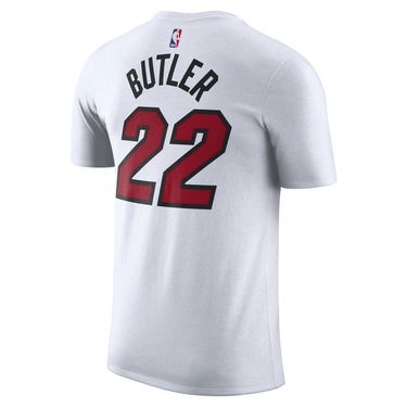 Тениска Nike NBA Miami Heat Tee Бяло | DR6383-108, 2