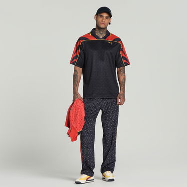 Поло тениска Puma Road To Unity Loose Fit Graphic Football Jersey Черно | 629619_16, 2