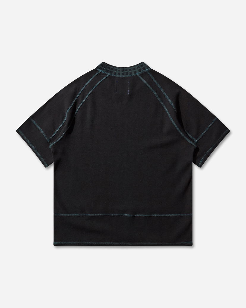 Тениска Asics Novalis Tamarica Raglan Contrast Stitch Mock-Neck T-Shirt Черно | 2203A329-001
