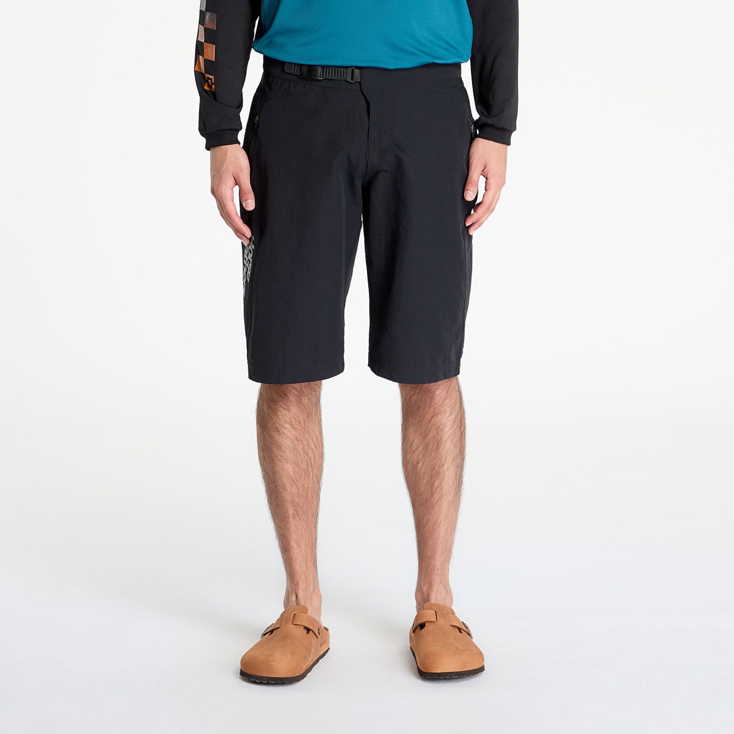 Къси панталони Horsefeathers Horsefeathers Stoker Bike Shorts Черно | TM073A, 0