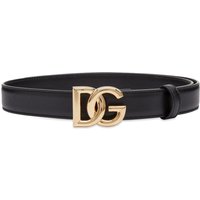 Колани Dolce & Gabbana Narrow Logo Belt Black Черно | BE1447AW576-80999, 1