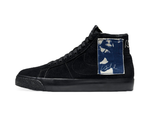 Скеитбординг Nike SB Isle Skateboards x Blazer Mid SB "Patch" Черно | CW2186-001