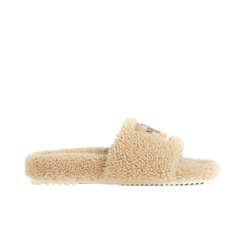 Кецове и обувки Gucci The North Face x Merino Wool Slides Beige (Women's) Бежово | 679948 DEB00 9556