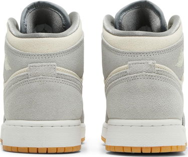 Кецове и обувки Jordan Air Jordan 1 Mid SE "Coconut Milk Particle Grey" GS Сиво | DN4346-100, 3