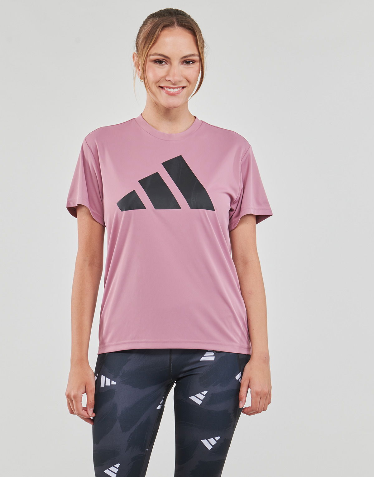 Тениска adidas Originals RUN IT BL TEE Розово | IL4746, 1