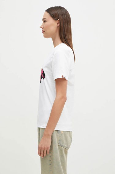 Тениска BAPE Lisa On T-Shirt Бяло | 2K80210115, 1