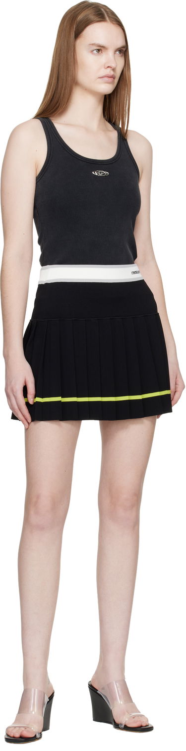 Потник Casablanca Corrosion Ribbed Tank Top Черно | W-SP26-JTS-039-01, 4