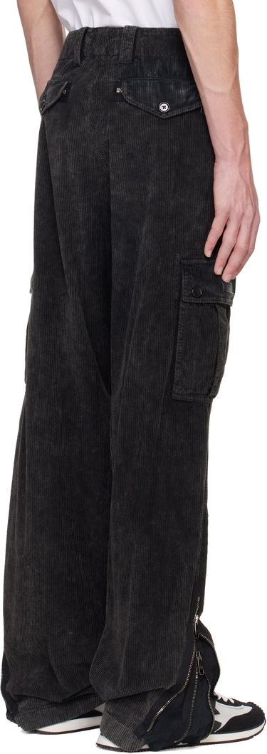 Карго панталони Dolce & Gabbana Re-Edition Garment Dyed Cargo Pants Черно | GP0B9TG8LI1, 2
