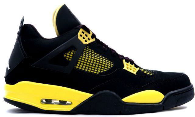Кецове и обувки Jordan Jordan 4 Retro "Thunder" (2006) Жълто | 314254-071, 0