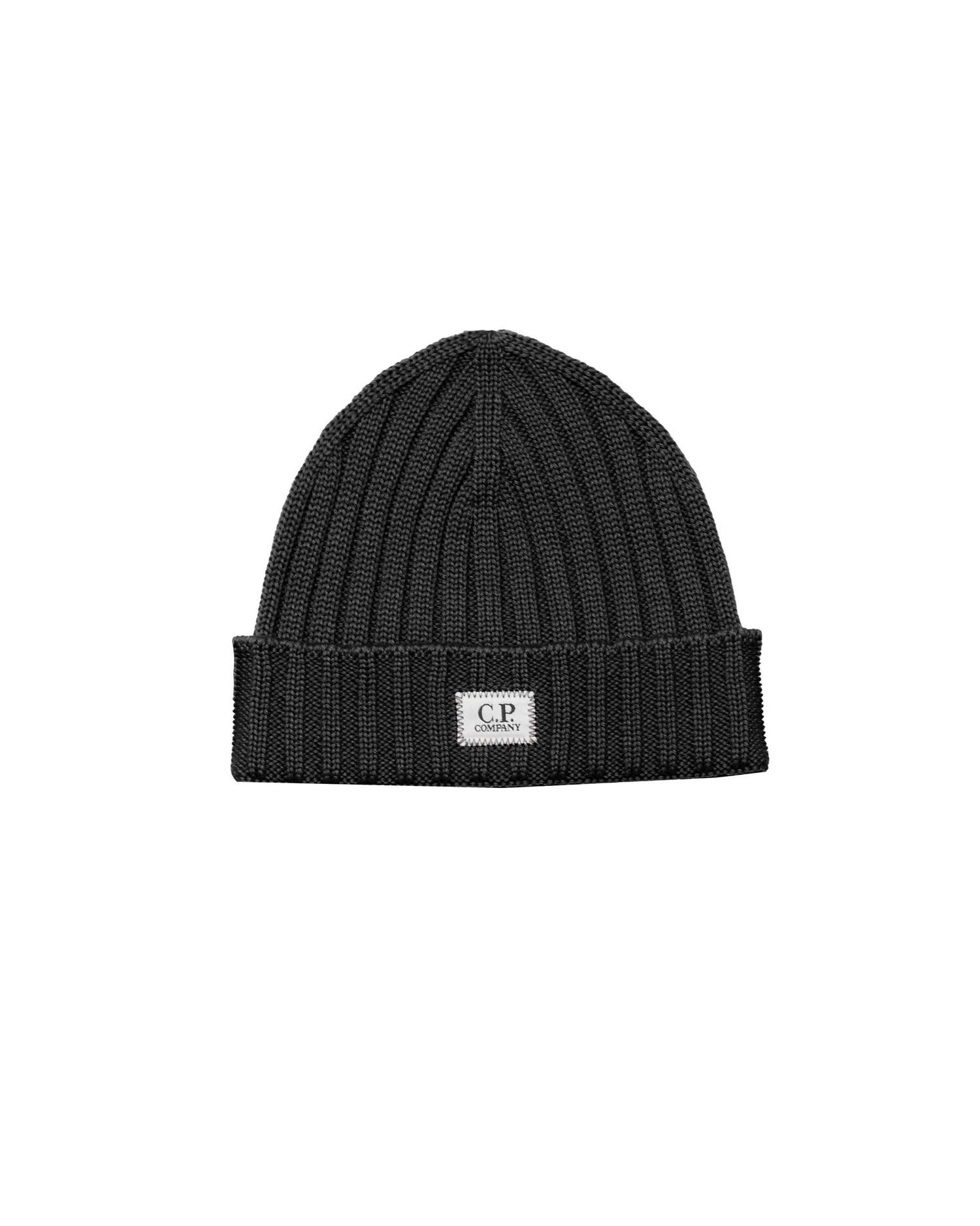 Шапка C.P. Company C.P. Company Knit Beanie Черно | RFCMAC738A005509A-999, 0