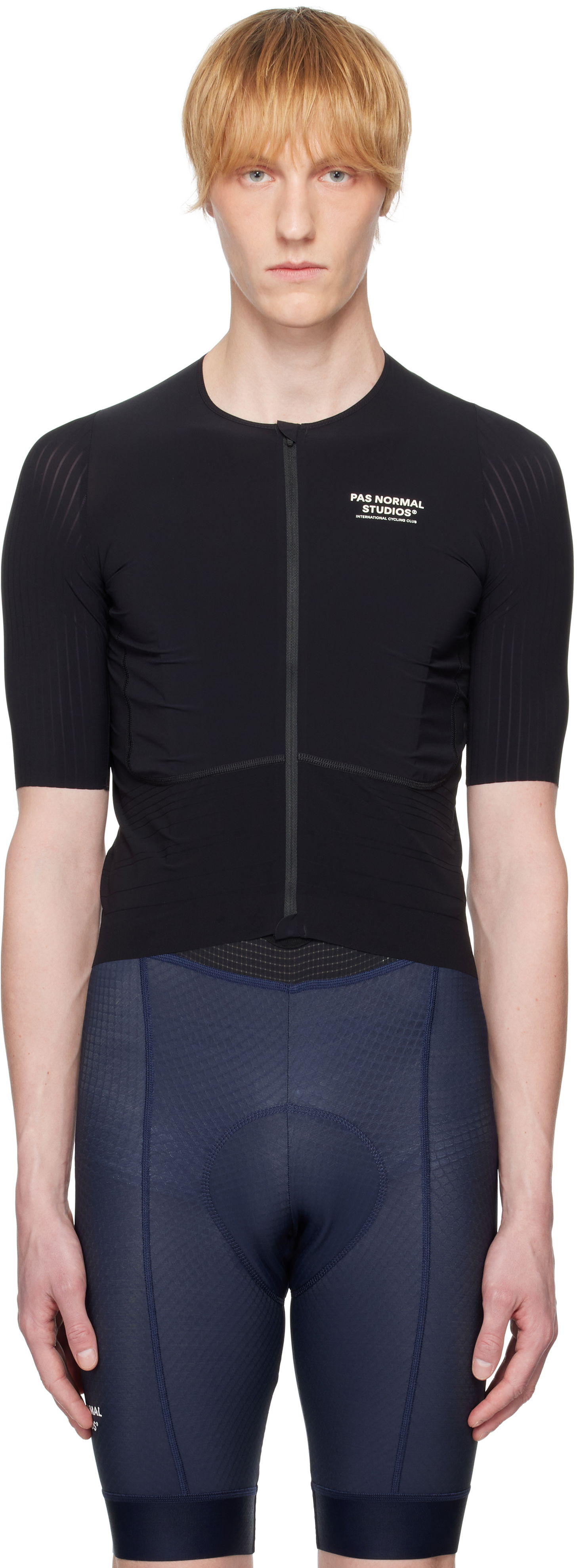 Фланелка Pas Normal Studios Mechanism Pro Cycling Jersey Черно | MJ4515I, 0