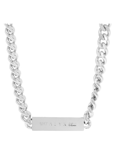 Колие 1017 ALYX 9SM ID Necklace Сиво | AAUJW0094OT01GRY0002