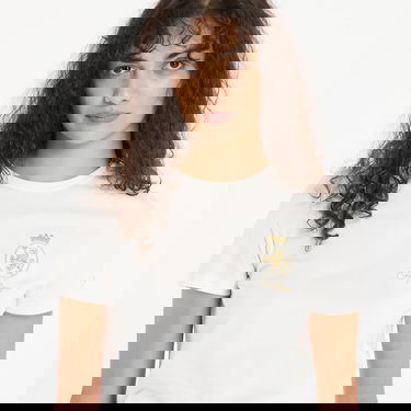 Тениска Tommy Hilfiger Gold Crest Regular Short Sleeve T-Shirt Бяло | WW0WW46153-YBL, 1