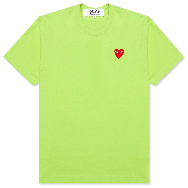 Тениска Comme des Garçons Play Emblem Tee Зелено | AZ-T272-051-2 / P1T272-2, 0