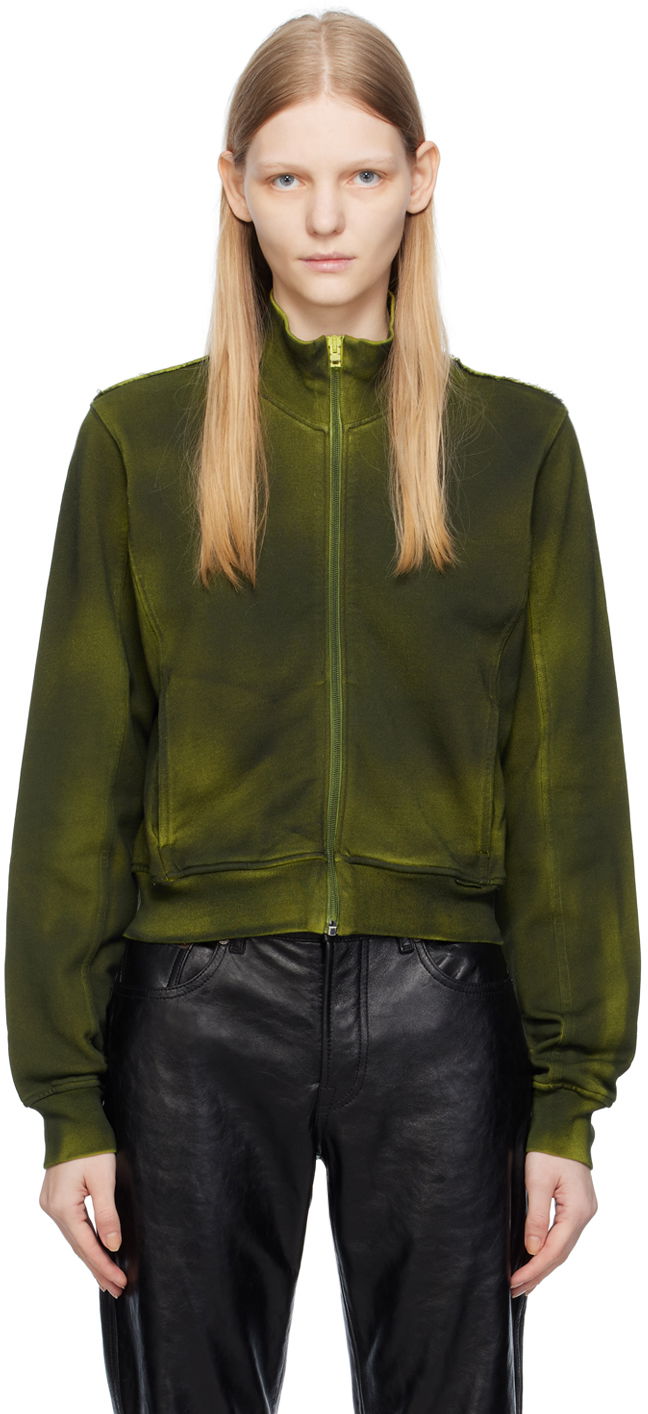 Яке Acne Studios Dyed Track Зелено | AI0136-, 0