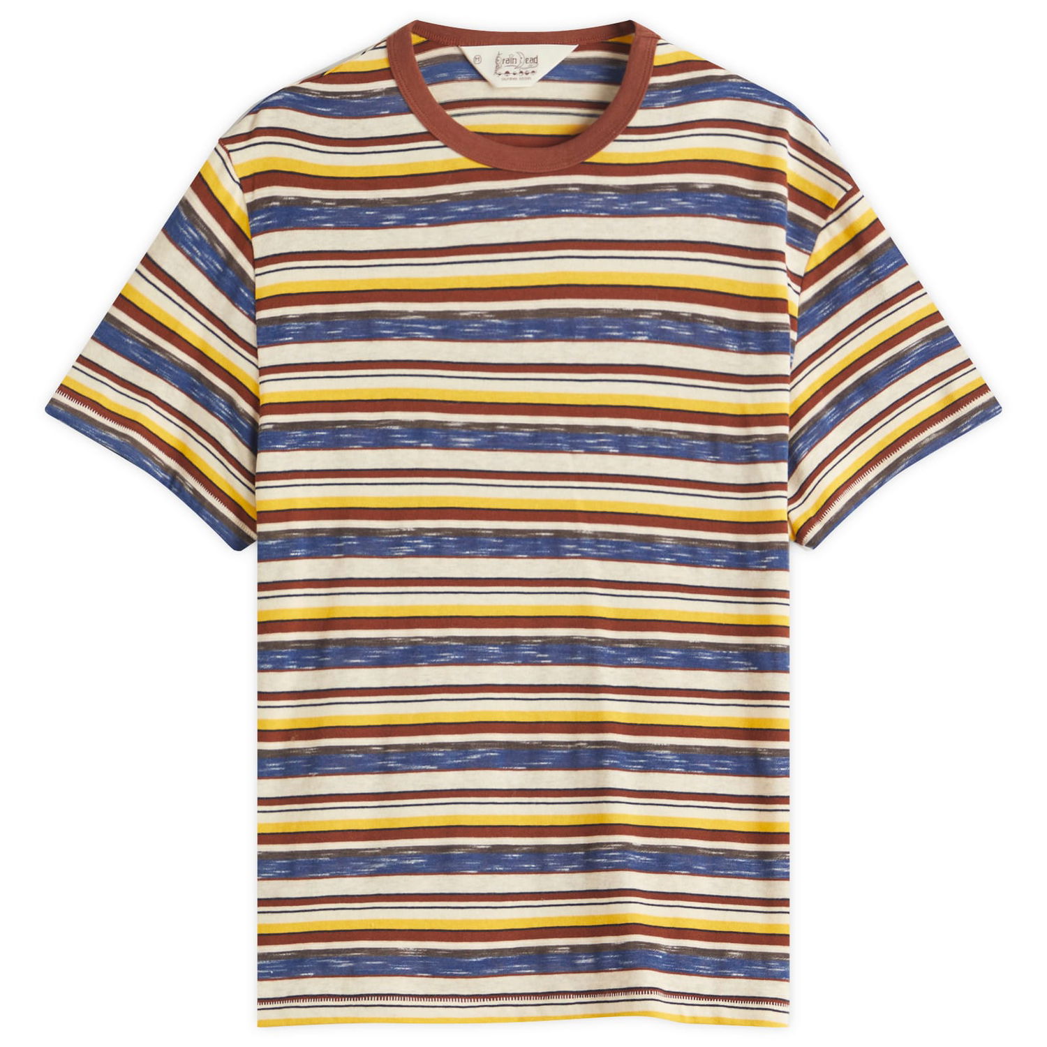 Тениска Brain Dead Brain Dead Toni Stripe T-Shirt Многоцветен | BDS25T000O43-YEL, 0