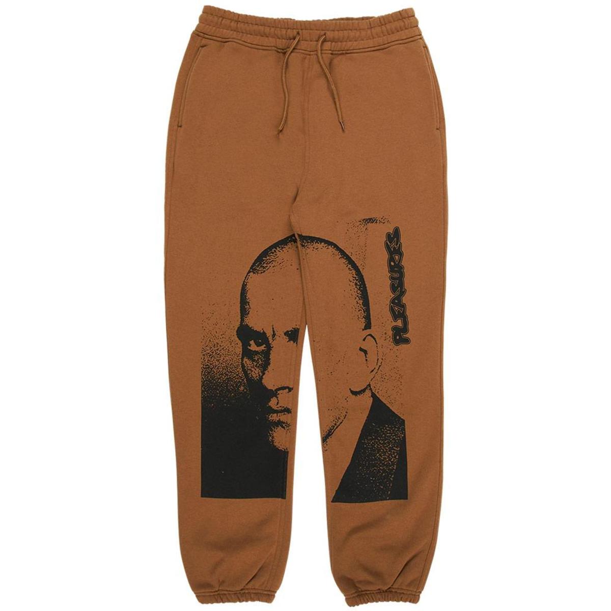 Спортни панталони Pleasures Brown Backbone Sweatpants Кафяво | P21F004, 0