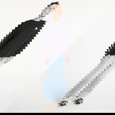 Тениска Carhartt WIP Long Sleeve Archive Script T-Shirt Черно | I036002.89XX, 3