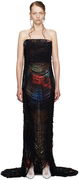 Shayne Oliver Edition 'The Long Slashed City' Maxi Dress