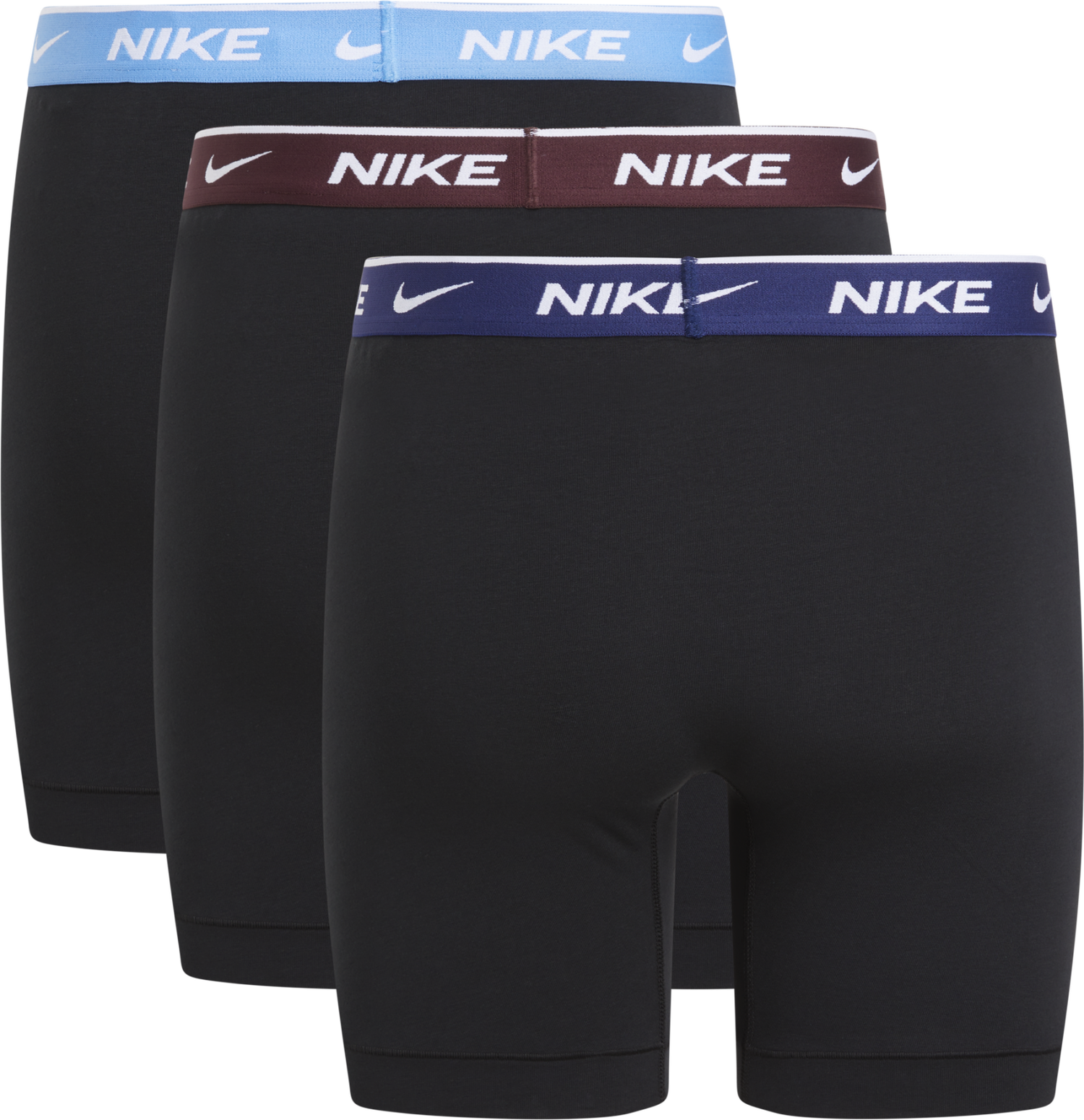 Боксерки Nike Everyday Cotton Stretch Boxer Briefs, 3-Pack Черно | 0000KE1007-MYP, 1