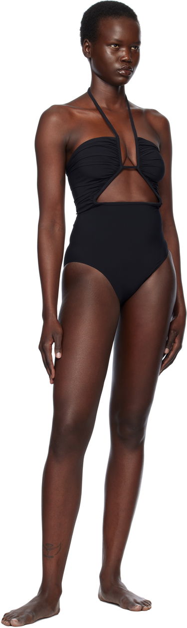 Бански Rick Owens Rick Owens Hollywood Prong Bather One-Piece Swimsuit Черно | RP01E7087 NS, 3