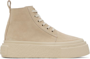 Кецове и обувки Maison Margiela MM6 Maison Margiela Suede High-Top Бежово | SH1WS0014 P5246, 0
