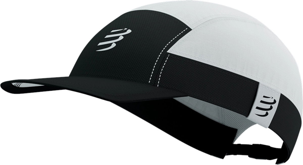 Шапка с козирка Compressport Compressport 5 Panel Light Cap Черно | xhwu7360002, 0