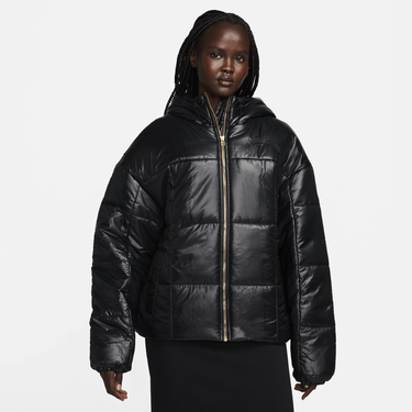 Пухо яке Nike Therma-FIT Sportswear Classic Puffer Shine Черно | FB8769-010, 2