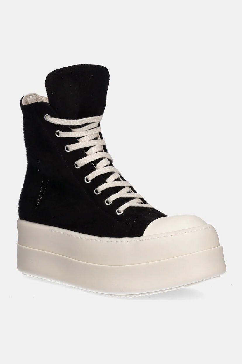 Кецове и обувки Rick Owens Rick Owens DRKSHDW Double Bumper Черно | DS02E7831.BMOEM8
