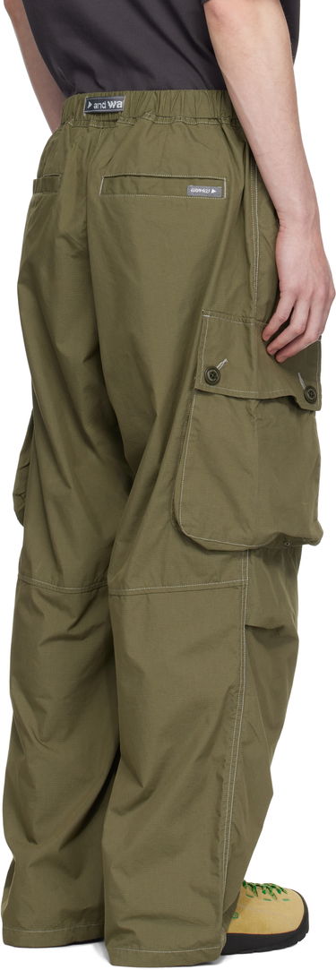 Карго панталони and wander and wander Gramicci Edition Wide Cargo Pants Зелено | GUP5-S3006-M, 2