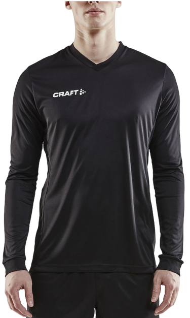 Фланелка Craft Men's Solid Long Sleeve Jersey Черно | 1906884-9999, 0