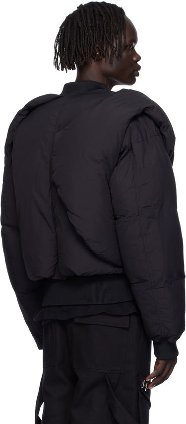 Яке бомбър HELIOT EMIL Heliot Emil Altair Puffer Bomber Jacket Черно | AW25_M_02_163_BLK01, 2