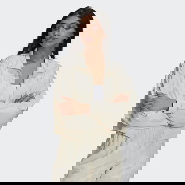 Яке adidas Originals Adicolor Nylon Track Top Бежово | H06697, 0