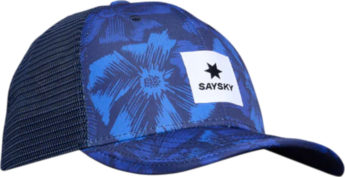 Шапка с козирка Saysky Saysky Flower Classic Trucker Cap Синьо | nuaca301c-1029, 0