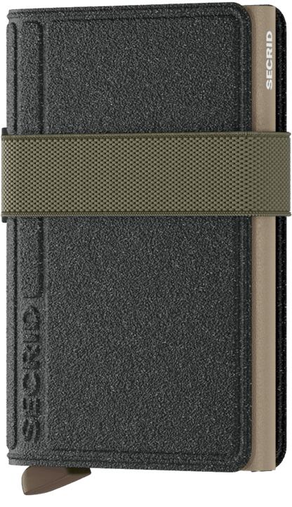 Портфейл Secrid Bandwallet Liba Card Protector Черно | BLi-Black-Olive