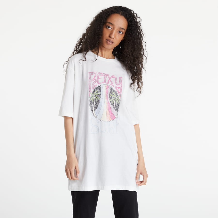 Тениска Roxy Come To The Beach T-Shirt Dress Бяло | ERJZT05336, 0