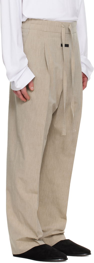Панталони Fear of God Drawstring Straight Trousers Бежово | FG25FW65-650WCT-288, 1