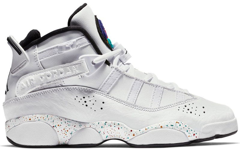 Кецове и обувки Jordan Jordan 6 Rings Confetti Бяло | 323419-100, 0