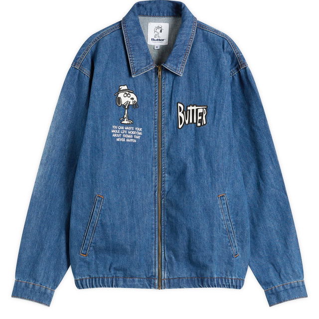 Peanuts Spike Denim Jacket