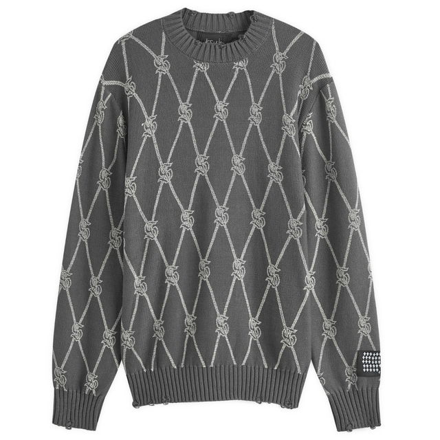 Diamond Dollar Knit Sweatshirt