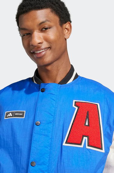 Яке бомбър adidas Originals adidas x Moon Boot Varsity Jacket Синьо | IY8048, 5