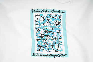 Суитчър Under Native Wave Draws Hoodie White Бяло | UN19, 2