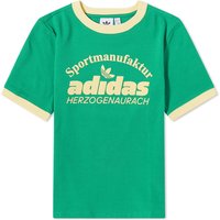 Тениска adidas Originals Retro Graphics Зелено | IR6084, 1