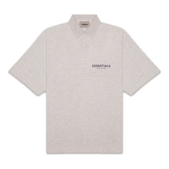 Поло тениска Fear of God Essentials FW20 Polo Сиво | 0125250500231260, 0