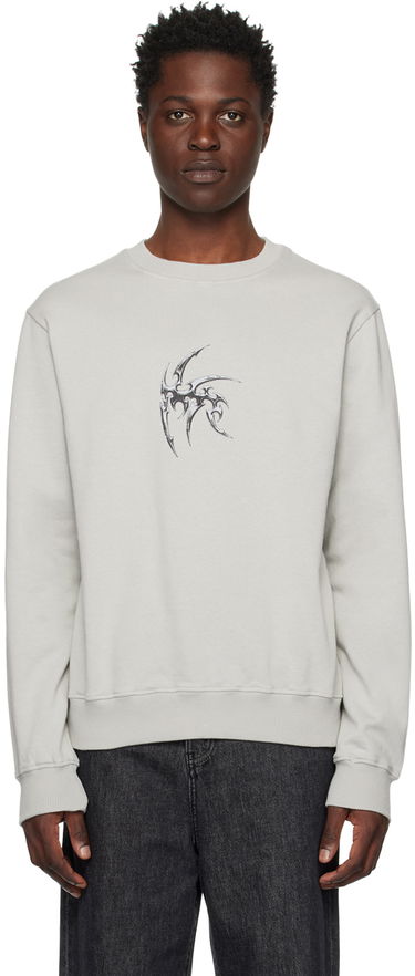 Пуловер Han Kjøbenhavn Han Kjobenhavn Artwork Sweatshirt Сиво | M-132433, 0