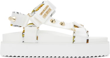 Кецове и обувки Versace Versace Jeans Couture Beach Sandals Бяло | E78VA3SM2_EZS187, 0