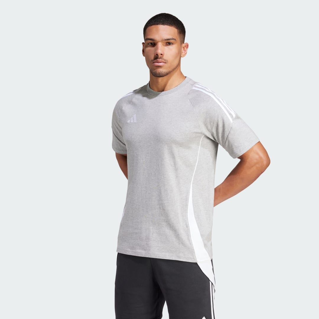 Тениска adidas Performance Tiro 24 Sweat Сиво | IR9348, 0