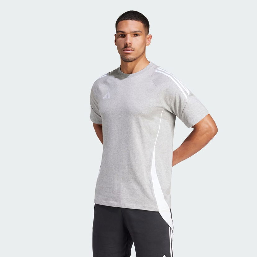 Тениска adidas Performance Tiro 24 Sweat Сиво | IR9348